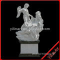 Western Style Marble Angel Warrior Statue